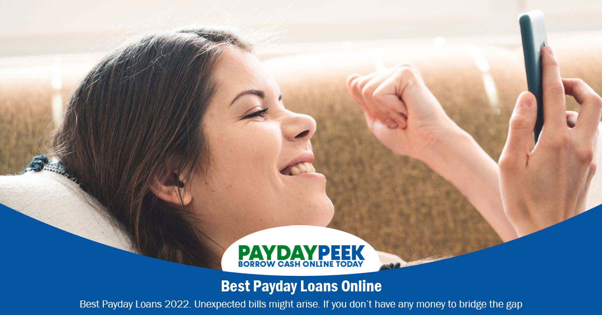 Best Payday Loans Online 2022 for Bad Credit NO Credit Check