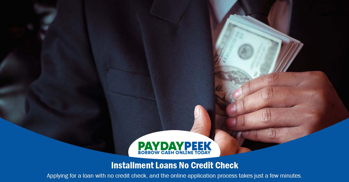 Installment Loans No Credit Check Guaranteed Approval
