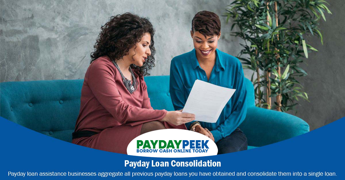 Payday Loan Consolidation Online for Bad Credit